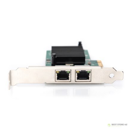 Digitus Gigabit Ethernet PCI Express Card, 2-port 32-bit, low profile bracket, Intel chipset DN-10132 Digitus Gigabit Ethernet PCI Express Card, 2-port 32-bit, low profile bracket, Intel chipset DN-10132