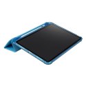 Tucano Satin Case - Etui do iPad 10.9" (2022) w/Magnet & Stand up z uchwytem Apple Pencil (niebieski)