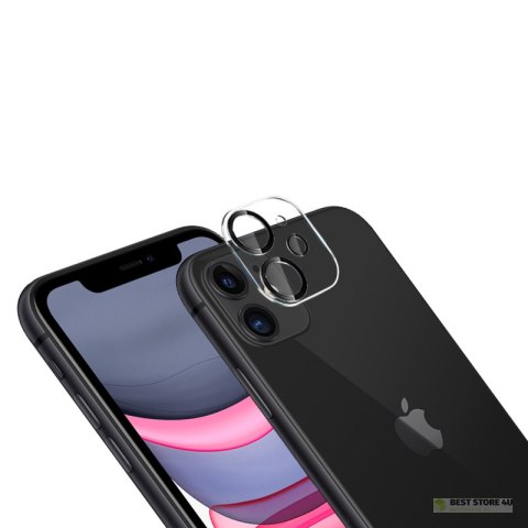 Crong Lens Shield - Szkło na aparat i obiektyw iPhone 11 Crong Lens Shield - Szkło na aparat i obiektyw iPhone 11