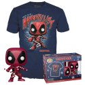 Funko POP! Figurka + T-shirt Deadpool Święta