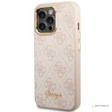 Guess 4G Metal Camera Outline Case - Etui iPhone 14 Pro (Różowy)