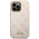 Guess 4G Metal Camera Outline Case - Etui iPhone 14 Pro (Różowy)