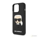 Karl Lagerfeld 3D Rubber Karl`s Head - Etui iPhone 14 Pro (czarny)