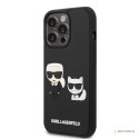 Karl Lagerfeld Ikonik 3D Karl & Choupette - Etui iPhone 14 Pro (czarny)