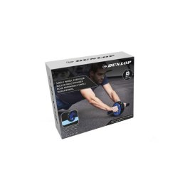 Dunlop - Jednokołowy wałek do treningu mięśni brzucha (niebieski)