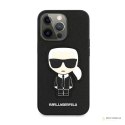 Karl Lagerfeld Saffiano Ikonik Patch - Etui iPhone 13 Pro (czarny)