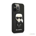 Karl Lagerfeld Saffiano Ikonik Patch - Etui iPhone 13 Pro (czarny)