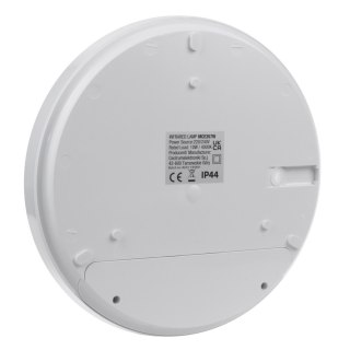 Lampa LED z czujnikiem ruchu Maclean, na podczerwień, kolor biały, 10W, IP44, barwa naturalna biała (4000K), 900lm, MCE357 W
