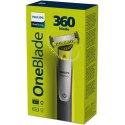 Philips OneBlade 360 Shaver/Trimmer, For Face and Body QP2830/20 Operating time (max) 60 min, Wet & Dry, Lithium Ion, Black/Yell