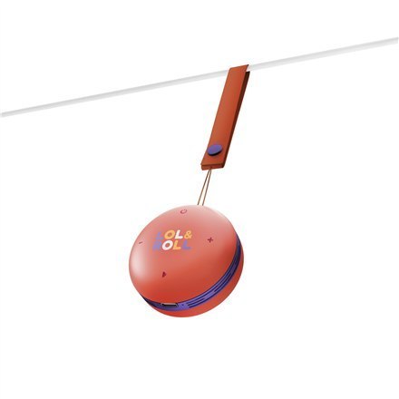 Pomarańczowy głośnik Energy Sistem Lol&Roll Pop dla dzieci