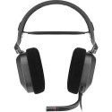 Corsair RGB USB Gaming Headset HS80 Wbudowany mikrofon, Carbon, bezprzewodowy, Over-Ear