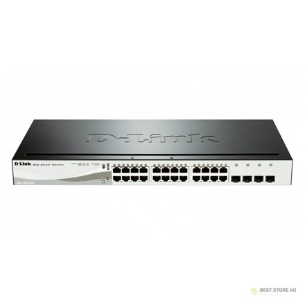 D-Link DGS-1210 Series Inteligentne zarządzalne przełączniki gigabitowe DGS-1210-24P Managed L2, Desktop/Rack D-Link DGS-1210 Series Inteligentne zarządzalne przełączniki gigabitowe DGS-1210-24P Managed L2, Desktop/Rack