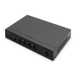 Digitus 4-portowy gigabitowy przełącznik PoE DN-95330-1 10/100/1000 Mbps (RJ-45), niezarządzalny, stacjonarny, porty Ethernet LA