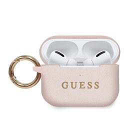 Guess Silicone Case - Etui AirPods Pro (Light Pink)