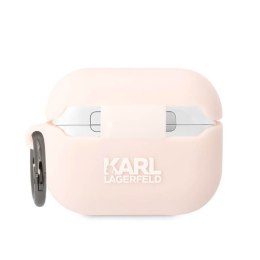 Karl Lagerfeld Silicone NFT Choupette Head 3D - Etui AirPods Pro (różowy)
