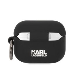 Karl Lagerfeld Silicone NFT Karl Head 3D - Etui AirPods Pro (czarny)