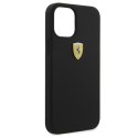 Ferrari On Track Silicone - Etui iPhone 12 mini (czarny)