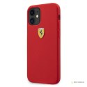 Ferrari On Track Silicone - Etui iPhone 12 mini (czerwony)