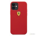 Ferrari On Track Silicone - Etui iPhone 12 mini (czerwony)