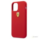 Ferrari On Track Silicone - Etui iPhone 12 mini (czerwony)