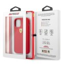 Ferrari On Track Silicone - Etui iPhone 12 mini (czerwony)