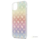 Guess 4G Peony Electroplated Pattern - Etui iPhone 11 Pro Max (tęczowy)