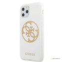 Guess Circle Glitter 4G - Etui iPhone 11 Pro Max (biały)