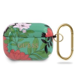 Guess Flower Collection N1 - Etui Airpods Pro (Green)
