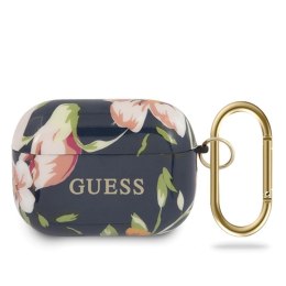 Guess Flower Collection N3 - Etui Airpods Pro (Blue)