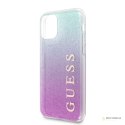 Guess Glitter Gradient - Etui iPhone 11 Pro Max (Pink/Blue)