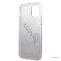 Guess Glitter Gradient Script - Etui iPhone 12 Pro Max (różowy)