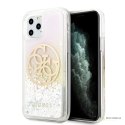 Guess Gradient Liquid Glitter Circle Logo - Etui iPhone 11 Pro