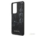 Guess Marble - Etui Samsung Galaxy S21 Ultra (czarny)