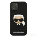 Karl Lagerfeld 3D Rubber Karl's Head - Etui iPhone 12 / iPhone 12 Pro (czarny)