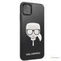 Karl Lagerfeld Double Layers Glitter Head - Etui iPhone 11 Pro Max (Black)