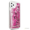 Karl Lagerfeld Glitter Liquid Floatting Charms - Etui iPhone 11 Pro Max (Pink Floatting Charms)