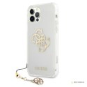 Guess 4G Big Logo Charm - Etui iPhone 12 Pro Max (złoty charms)