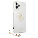 Guess 4G Big Logo Charm - Etui iPhone 12 Pro Max (złoty charms)