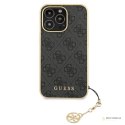 Guess 4G Charms Collection - Etui iPhone 13 Pro Max (szary)