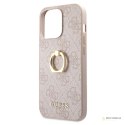 Guess 4G Ring Case - Etui iPhone 13 Pro (różowy)