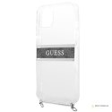 Guess 4G Silver Stripe Crossbody - Etui iPhone 13