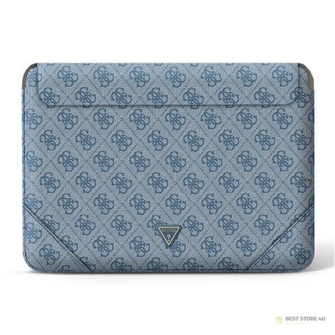 Guess 4G Uptown Triangle Logo Sleeve - Etui na notebooka 13" / 14" (niebieski) Guess 4G Uptown Triangle Logo Sleeve - Etui na notebooka 13" / 14" (niebieski)