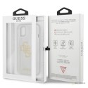 Guess Glitter 4G Big Logo - Etui iPhone 13 mini (przezroczysty)