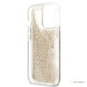 Guess Liquid Glitter 4G Big Logo - Etui iPhone 13 Pro (złoty)