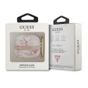 Guess Marble Strap - Etui Airpods 3 (Pink)
