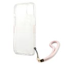 Guess Marble Strap - Etui iPhone 13 Mini (różowy)