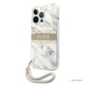 Guess Marble Strap - Etui iPhone 13 Pro Max (szary)