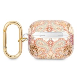 Guess Paisley Strap - Etui Etui Airpods 3 (Gold)
