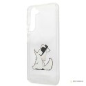 Karl Lagerfeld Choupette Fun - Etui Samsung Galaxy S22+ (przezroczysty)