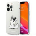 Karl Lagerfeld Choupette Fun - Etui iPhone 13 Pro Max (przezroczysty)